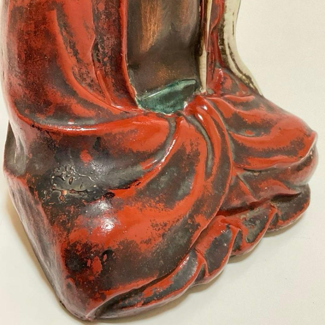 達磨大師像　陶器製