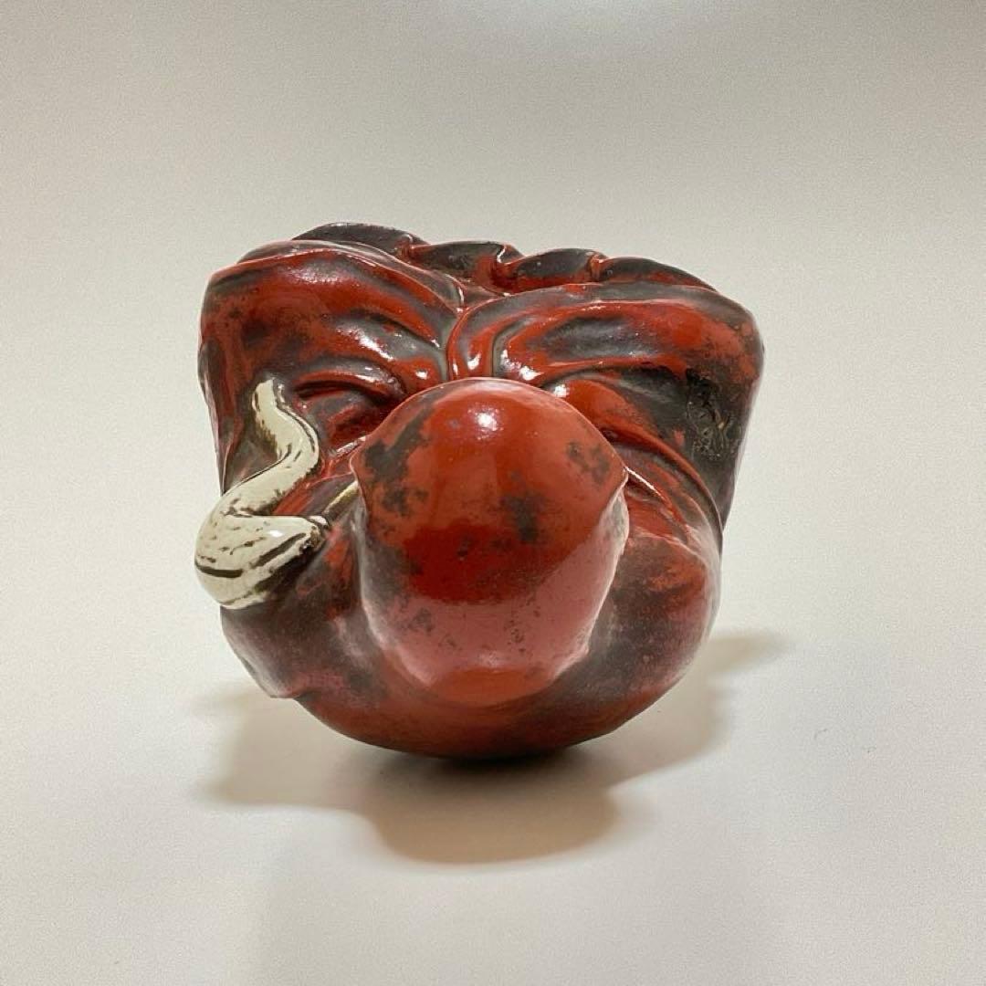 達磨大師像　陶器製