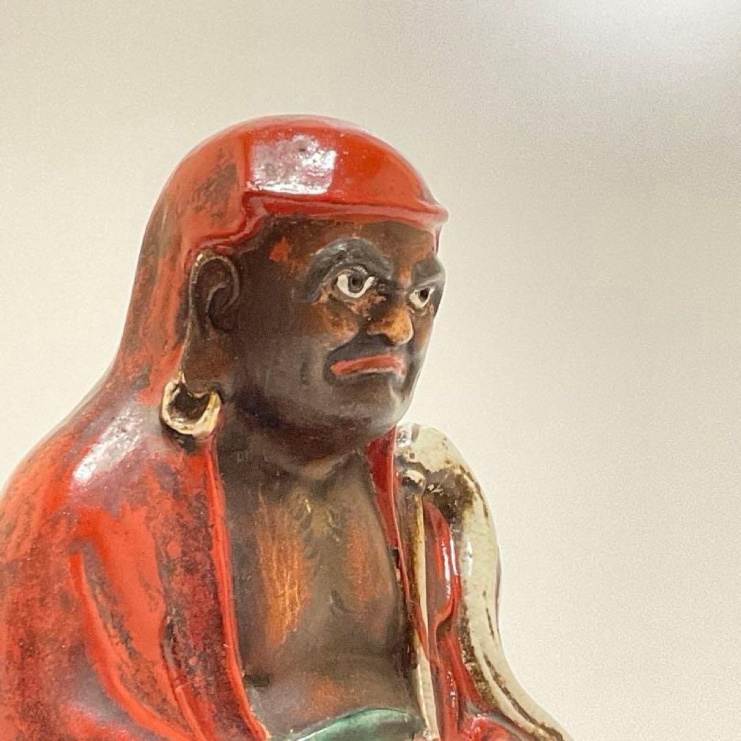 達磨大師像　陶器製