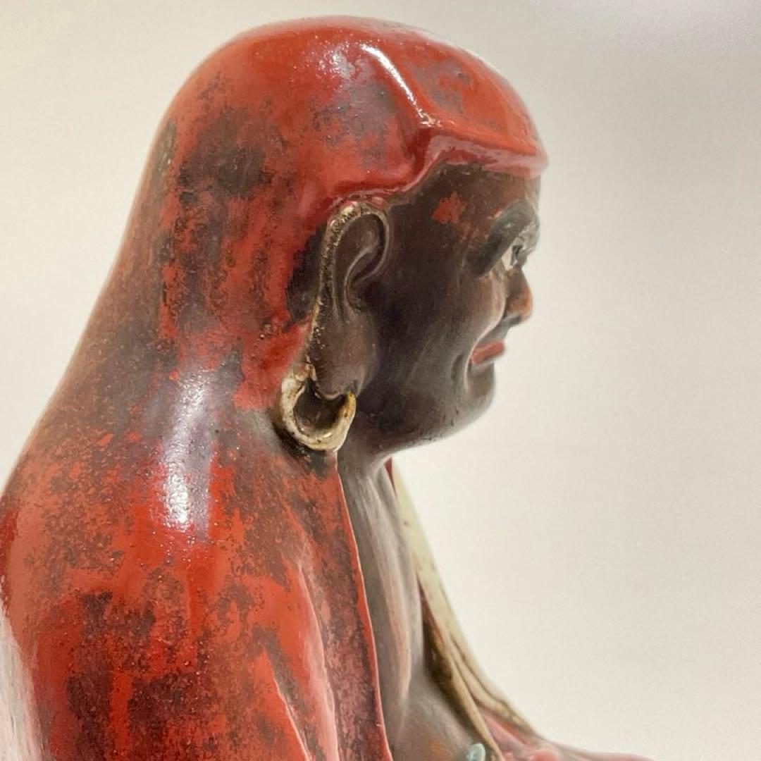達磨大師像　陶器製