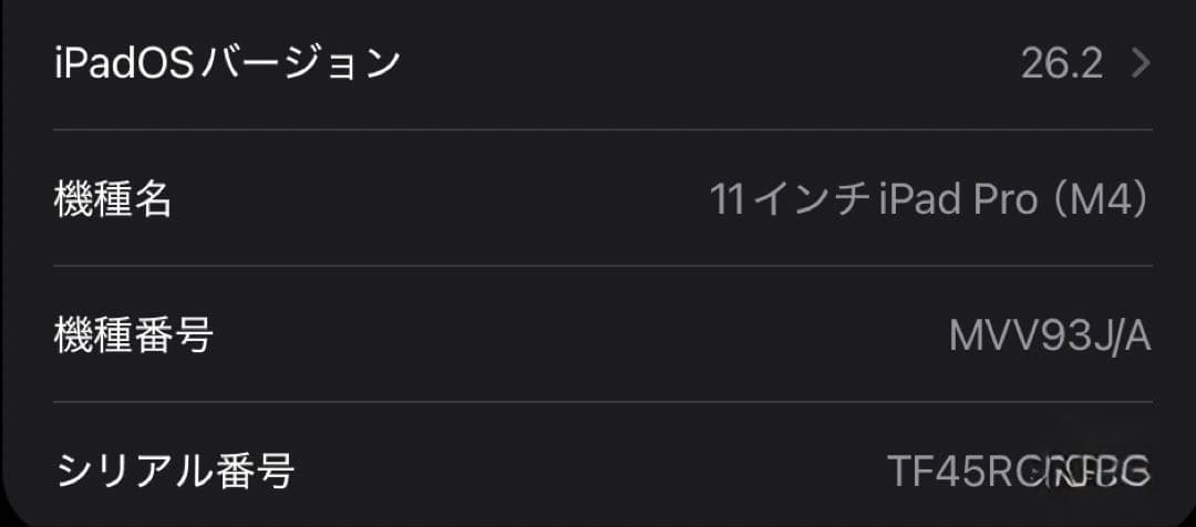 くるくる M4iPadPro 11インチ 256GB WiFiモデル