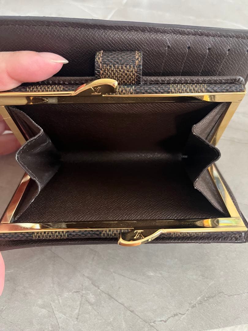 a*p様 【極美品】VUITTONダミエ・キャンバス 二つ折り財布