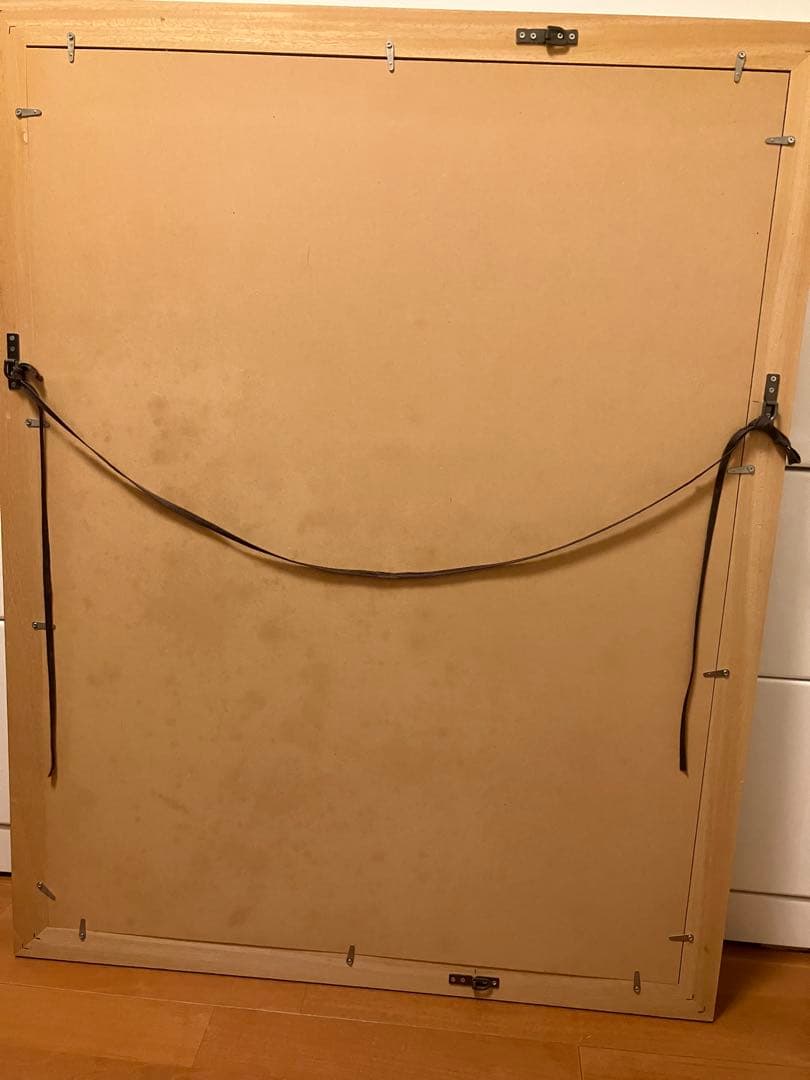 メアリーウディン　花　水彩画　 額装