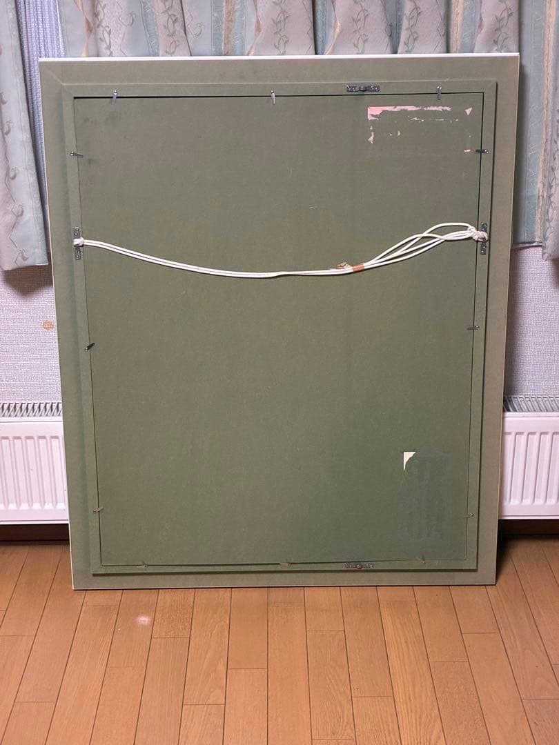 北海道画廊　風景画　油絵　油彩画　署名有　大型　F30号