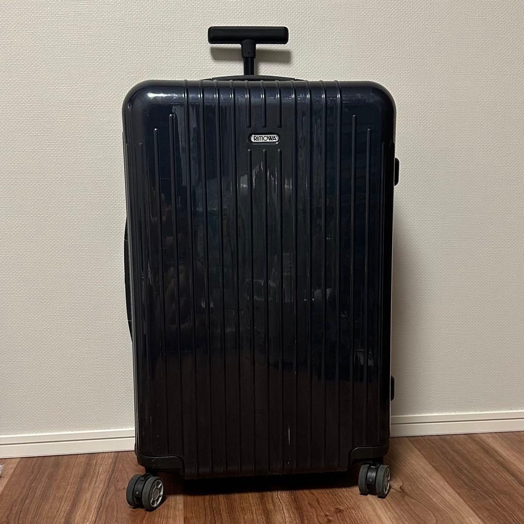 国内正規品 保証書付 リモワ RIMOWA サルサエアー　4輪 65L 紺 林五