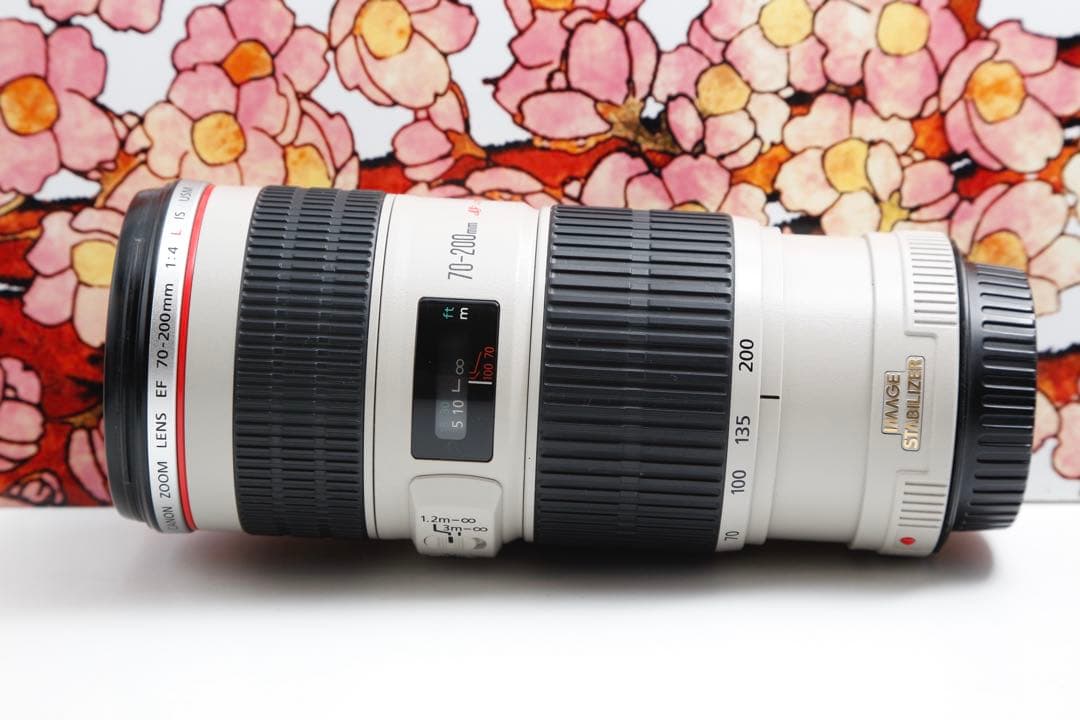 ❤️憧れの白レンズ❤️キヤノン EF 70-200mm f4L IS USM❤️