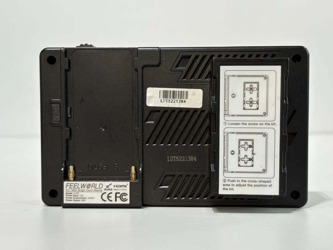 Feelworld LUT5 タッチスクリーン　モニター　3000nit