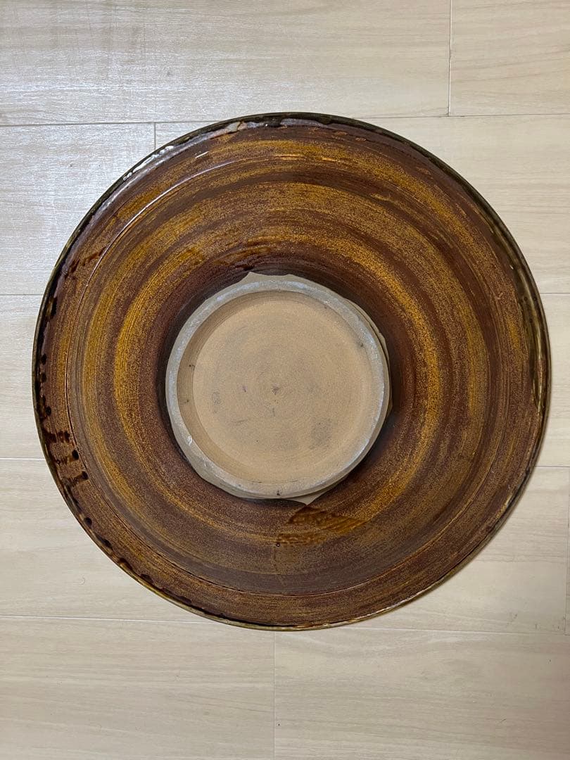 小鹿田焼 大皿 丸皿 和食器 飛び鉋 小石原焼 坂本茂木 民藝 用の美 柳宗悦