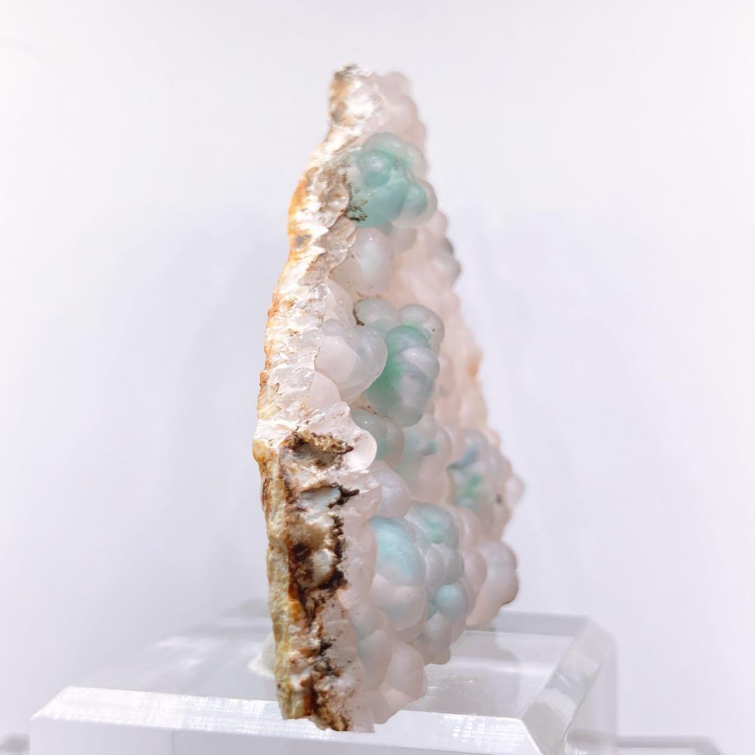 し*う様 『2022年発見』　クリソコラインカルセドニー　原石　鉱物標本　天然石