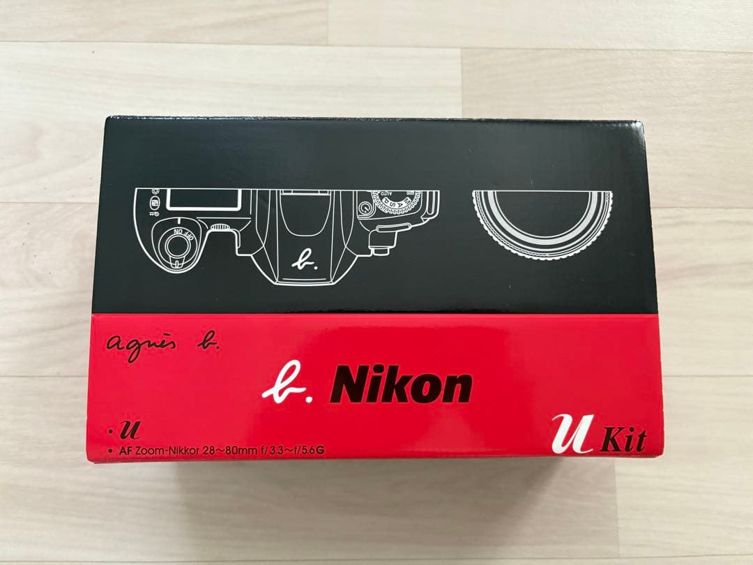 b.Nikon！！ フィルム一眼レフカメラ　ニコンU　アニエスベー/agnesb