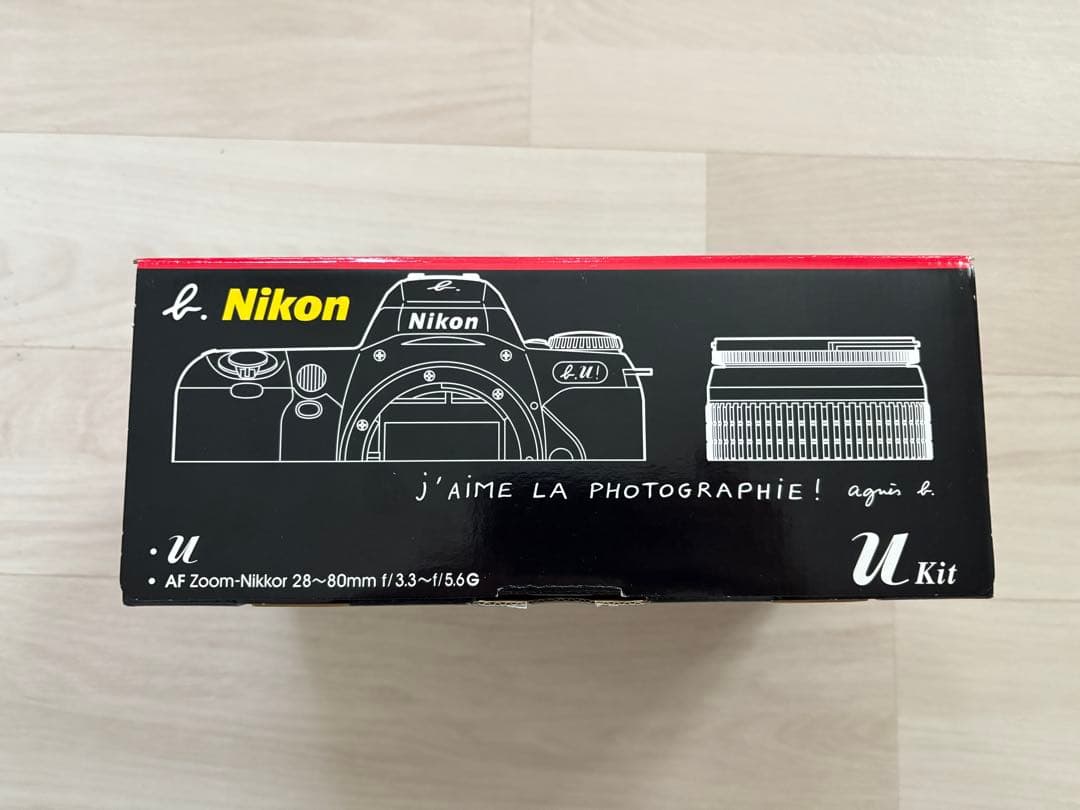 b.Nikon！！ フィルム一眼レフカメラ　ニコンU　アニエスベー/agnesb