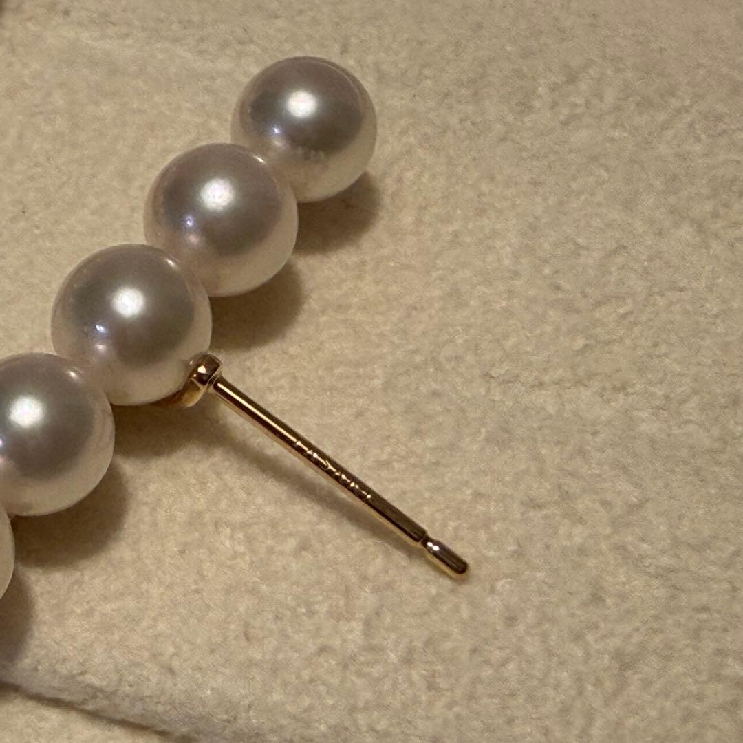 TASAKI タサキ バランス プラス　ピアス　YG イエローゴールド