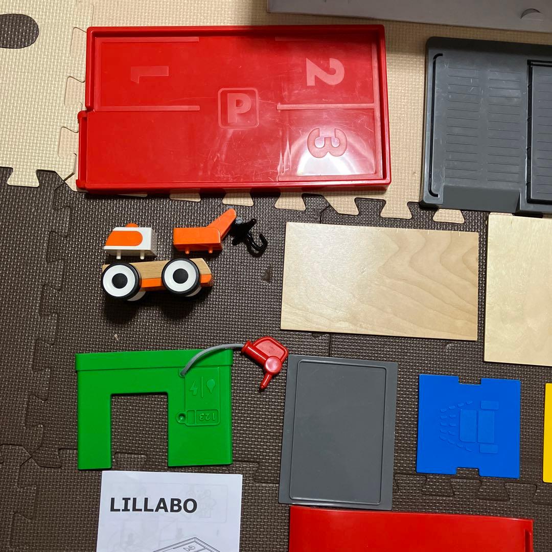 IKEA 車　木　おもちゃ　2点セット