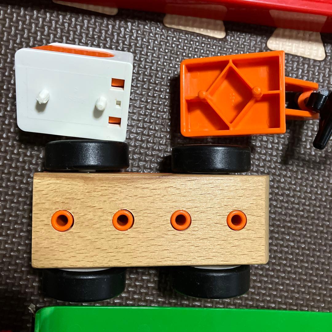 IKEA 車　木　おもちゃ　2点セット