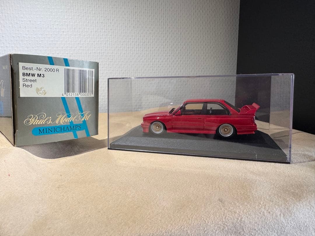 BMW M3 ミニカー レッド 1/43
