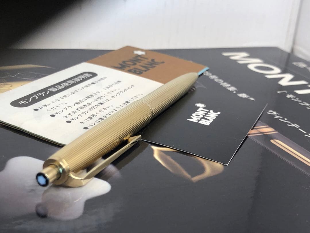 ⭐️モンブラン⭐️金運降臨黄金❗️稀少な総金張り名品最高の形❗️⭐️No1546ペンソル⭐️