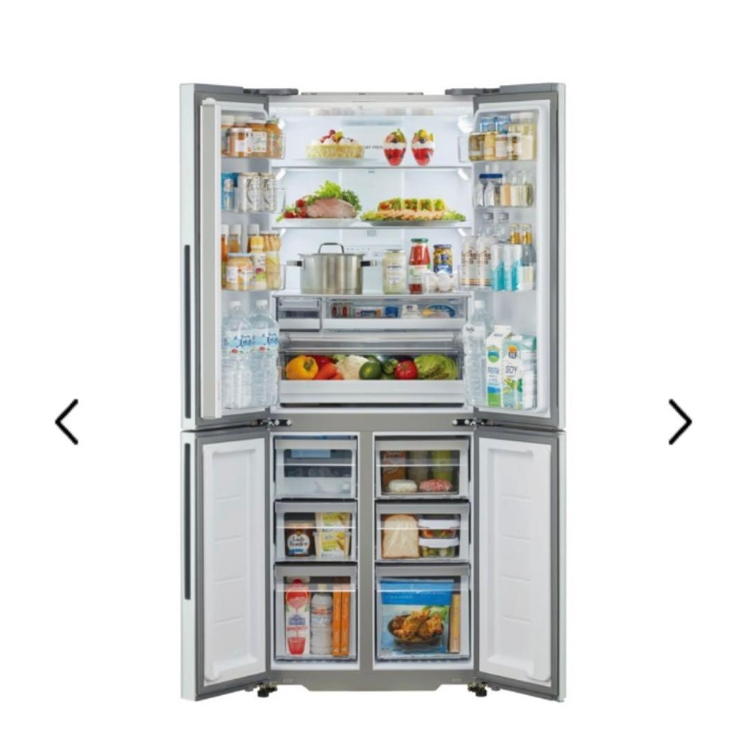 冷蔵庫 TZシリーズ サテンシルバー AQR-TZ42K-S