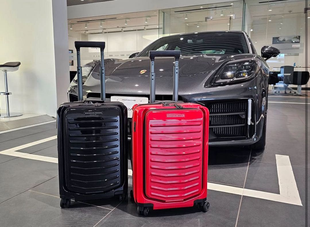 9月6日7日限定価格　ポルシェスーツケース　ブラック 新品未使用.確実本物