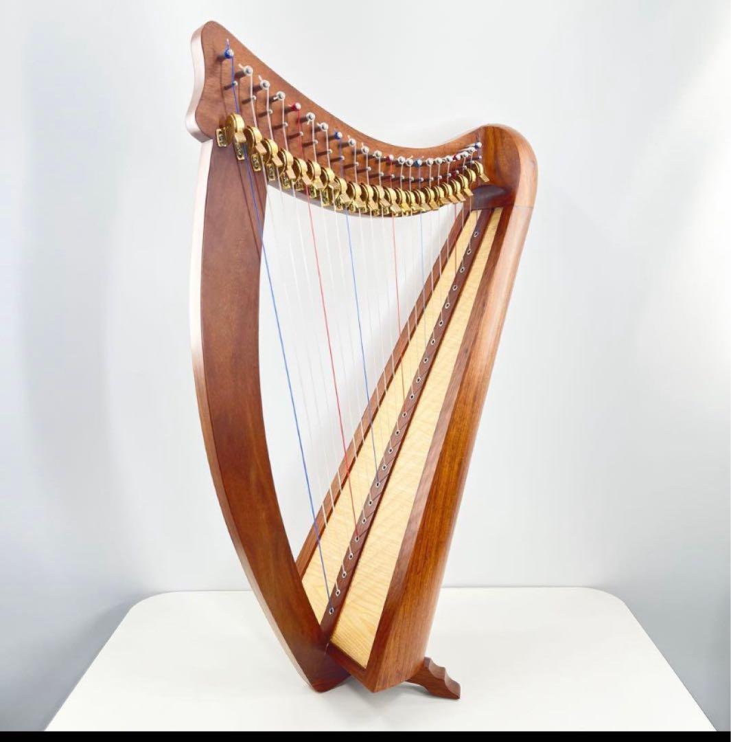 グレースハープ インターナショナル 木製 22弦 ハープ 本体