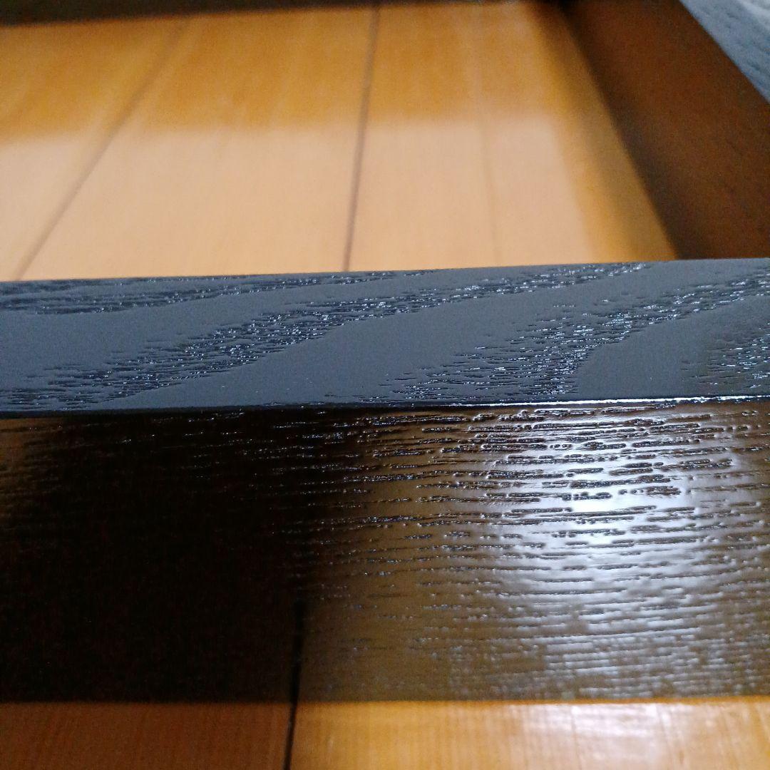 茶道具　柿合　炉縁