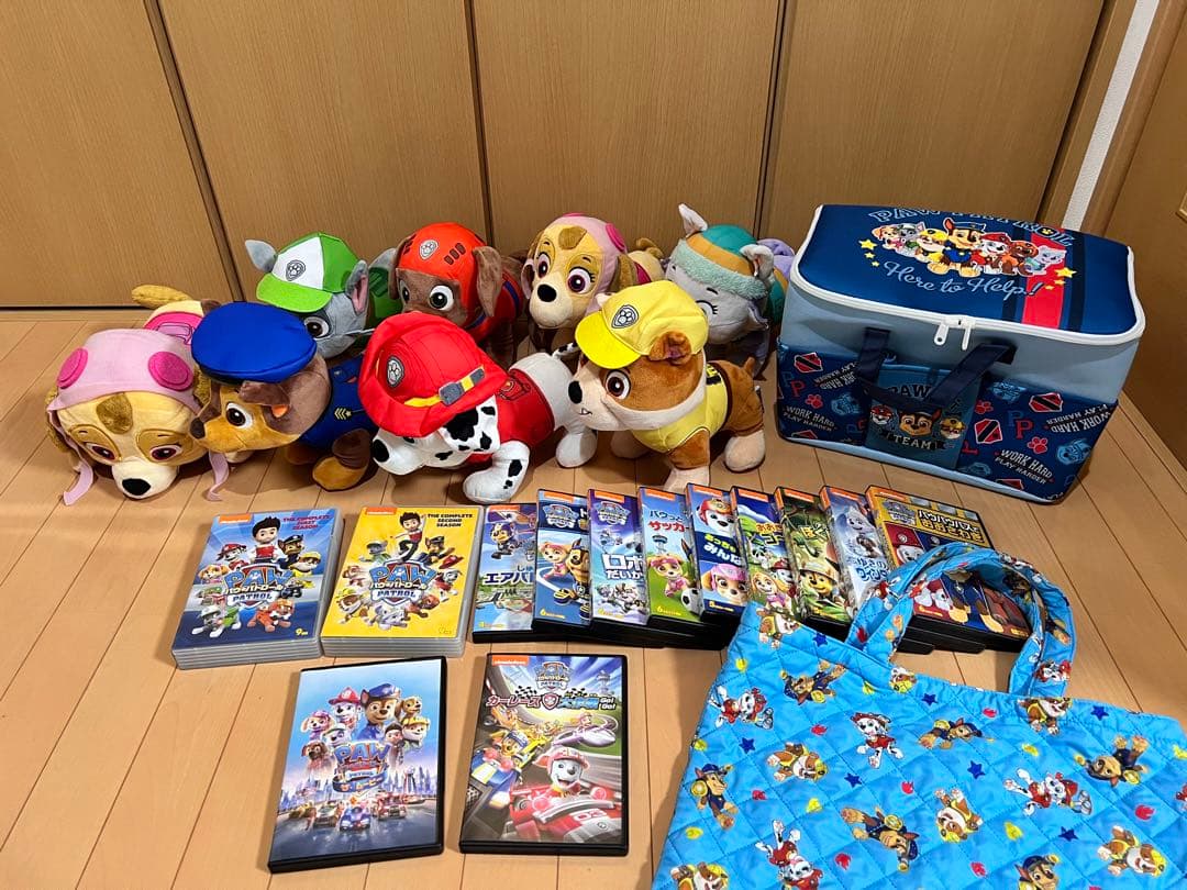 パウパトロール DVD ぬいぐるみ セット