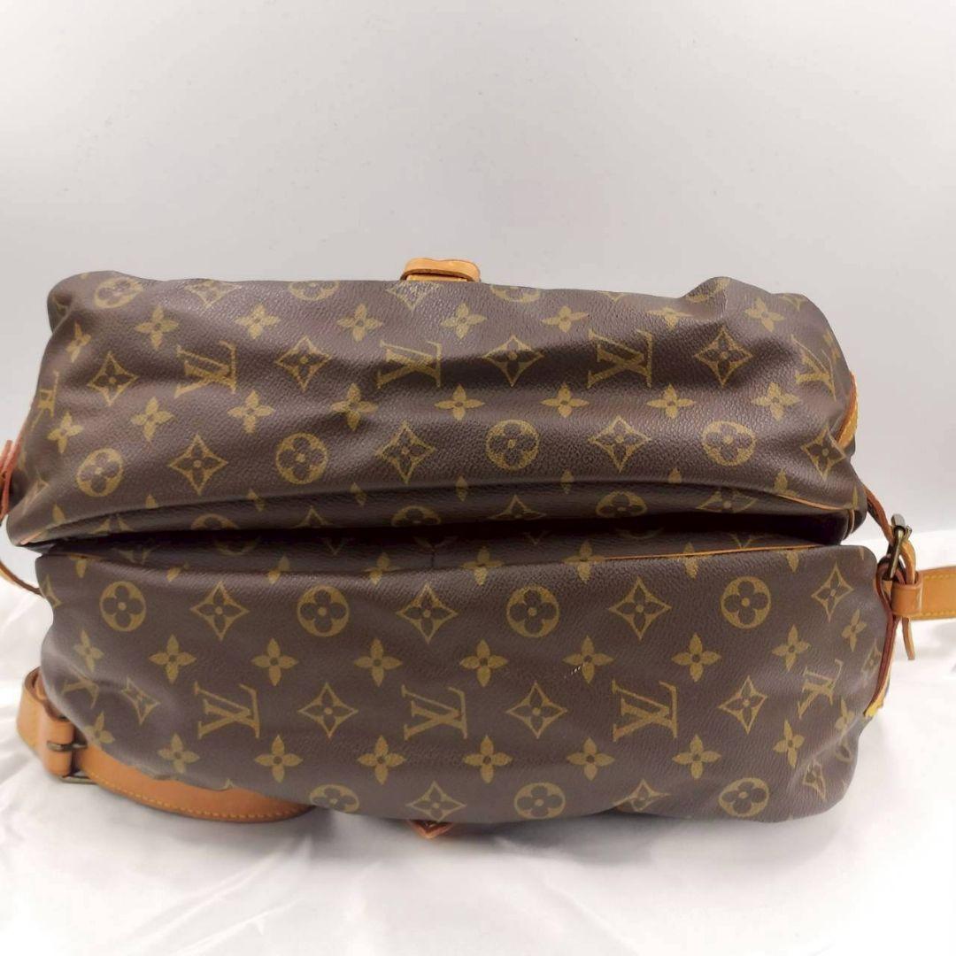 1238 ルイヴィトン ショルダーバッグ ソミュール35モノグラム