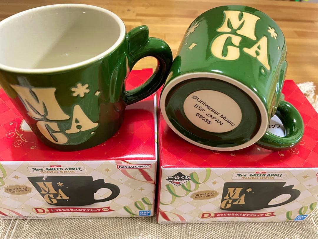 Mrs. GREENAPPLE 1番クジD賞とってもミセスなマグカップ2個セット