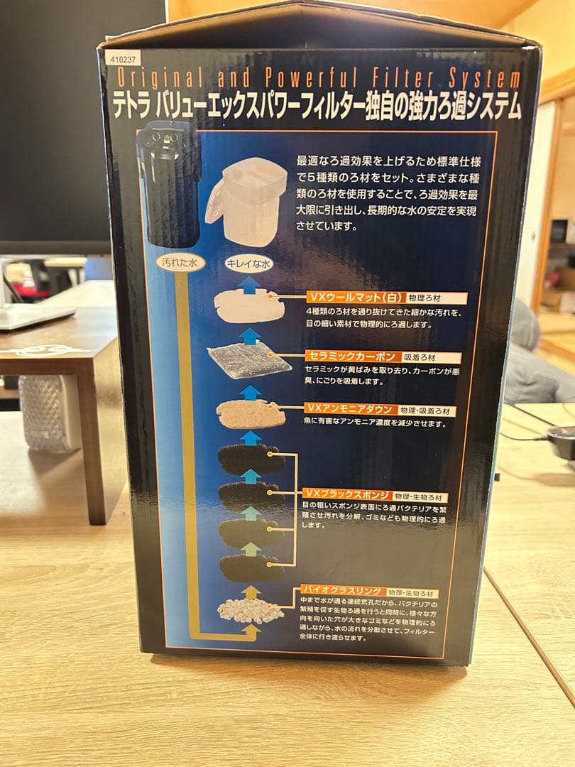 【状態:最良】Tetra EX POWER VX-90 フィルター