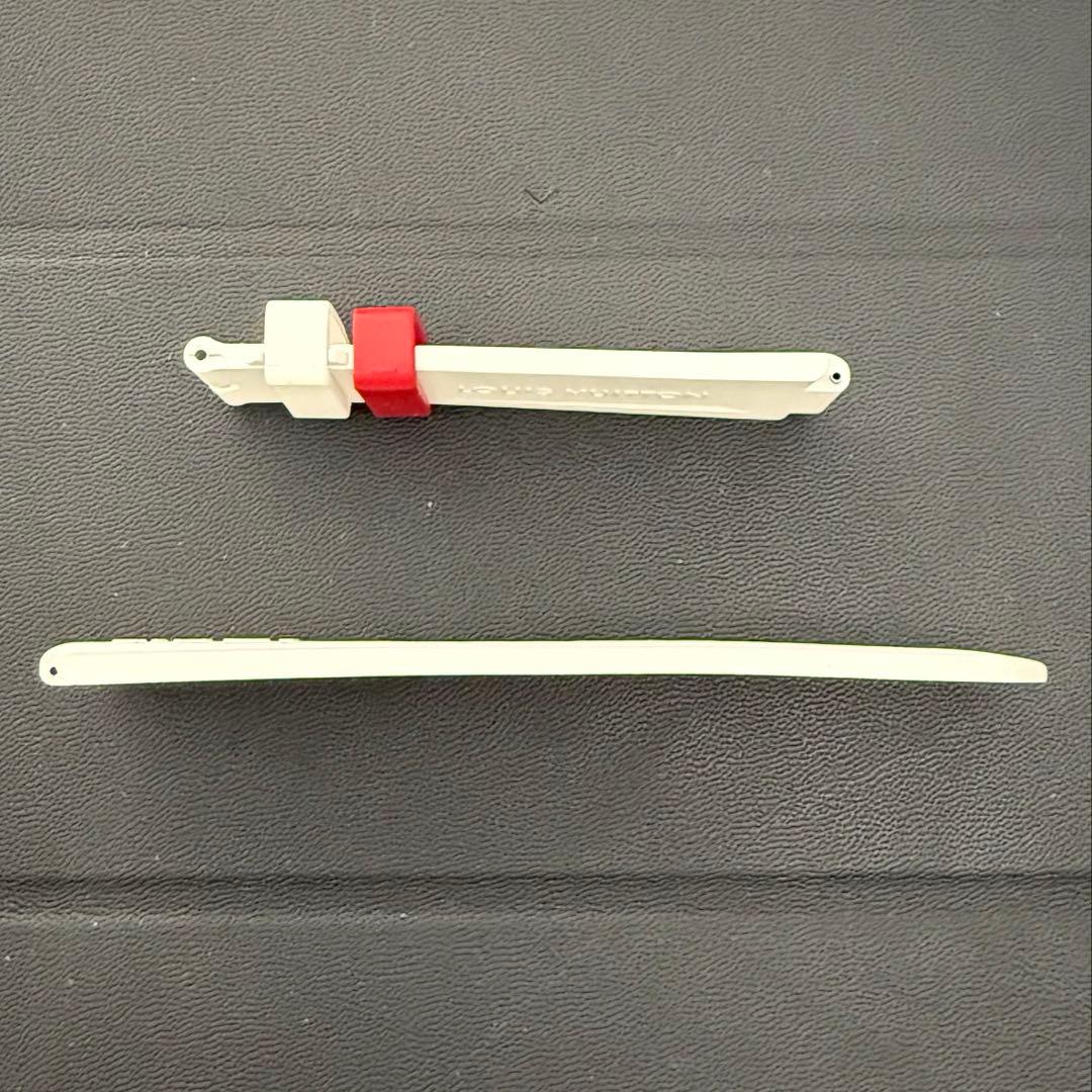 【廃盤モデル】Louis Vuitton ラバーストラップ ホワイト/レッド