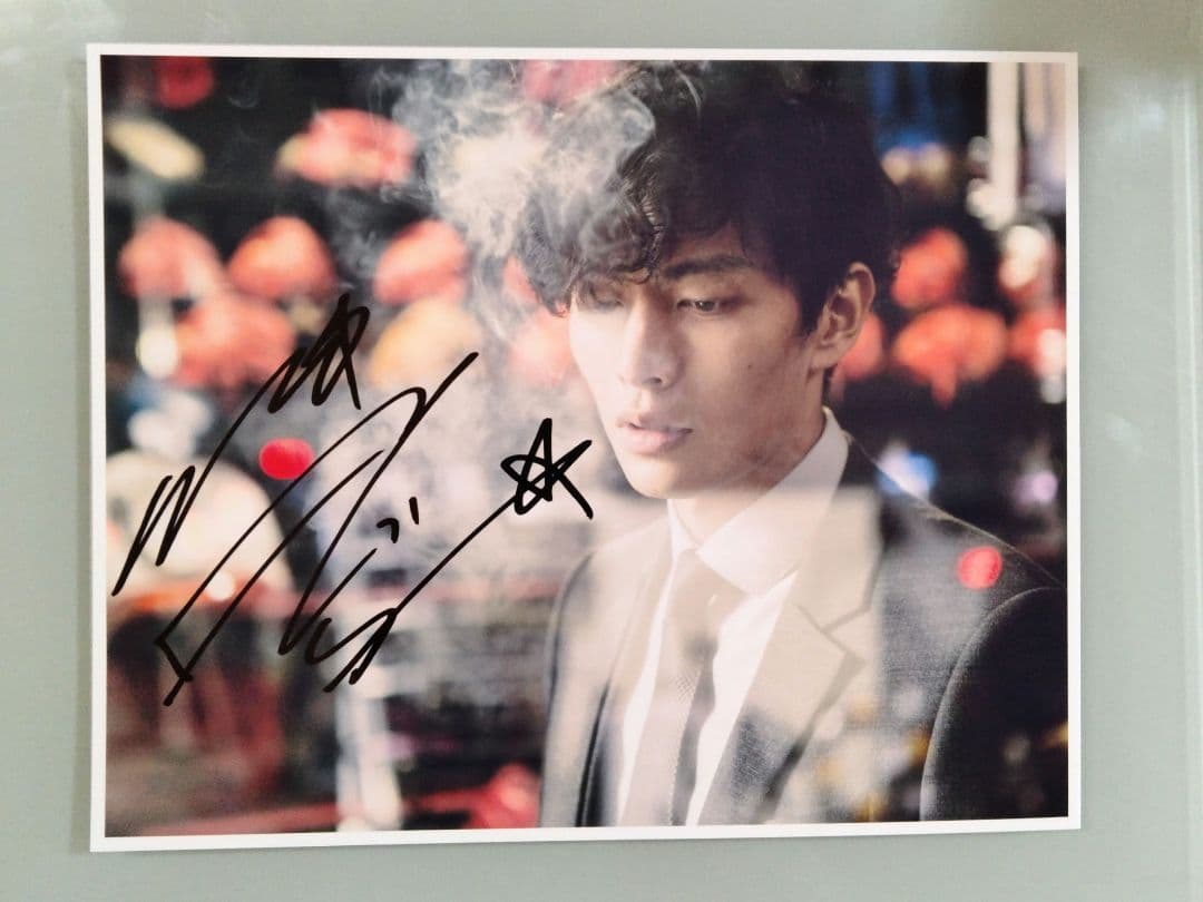 イ・ミンギ直筆サイン入り超 大型写真… Lee Min Ki