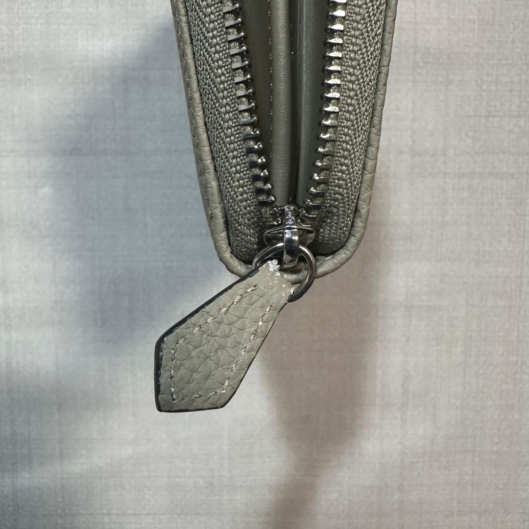 BONAVENTURA ラウンドジップウォレット グレージュ ケース