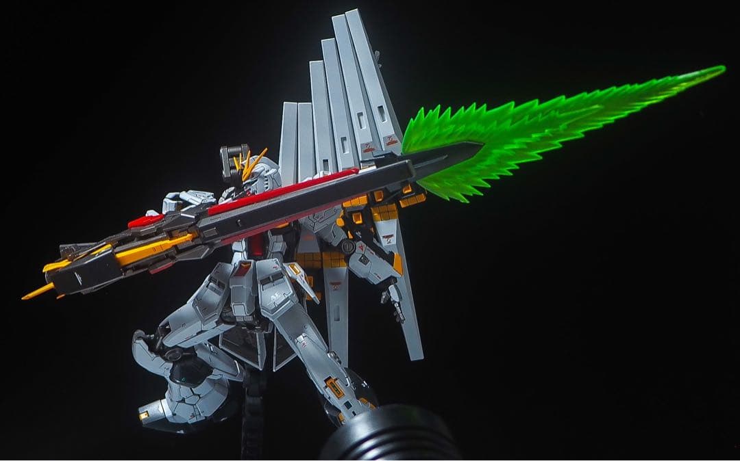 RG νガンダム　ff ガンプラ　全塗装　完成品