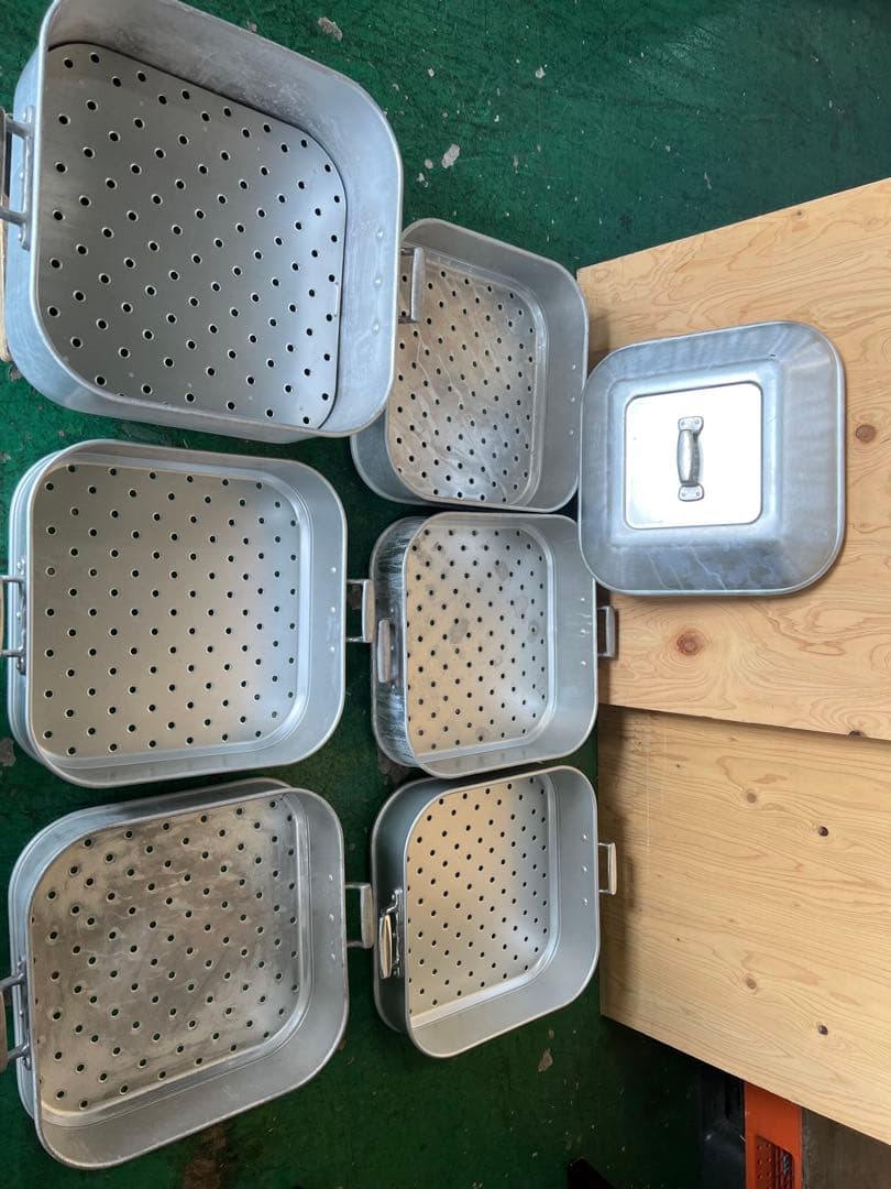 アルミ6段蒸し器