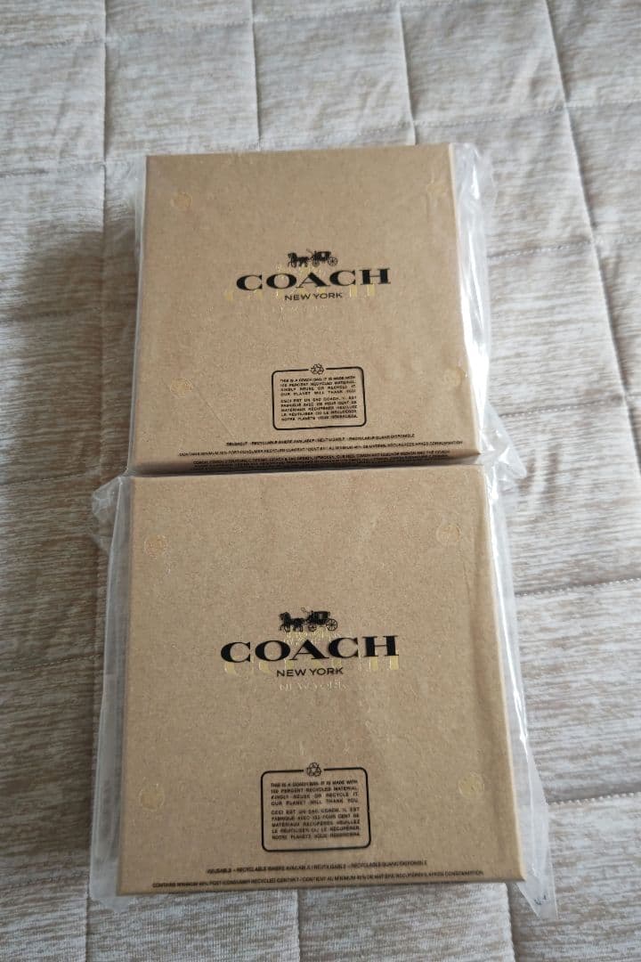 COACH　シグネチャーキャンバス　首輪とリード　犬