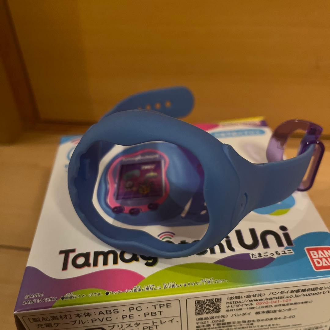 Tamagotchi Uni Blue バンド付き　たまごっちユニ　ブルー
