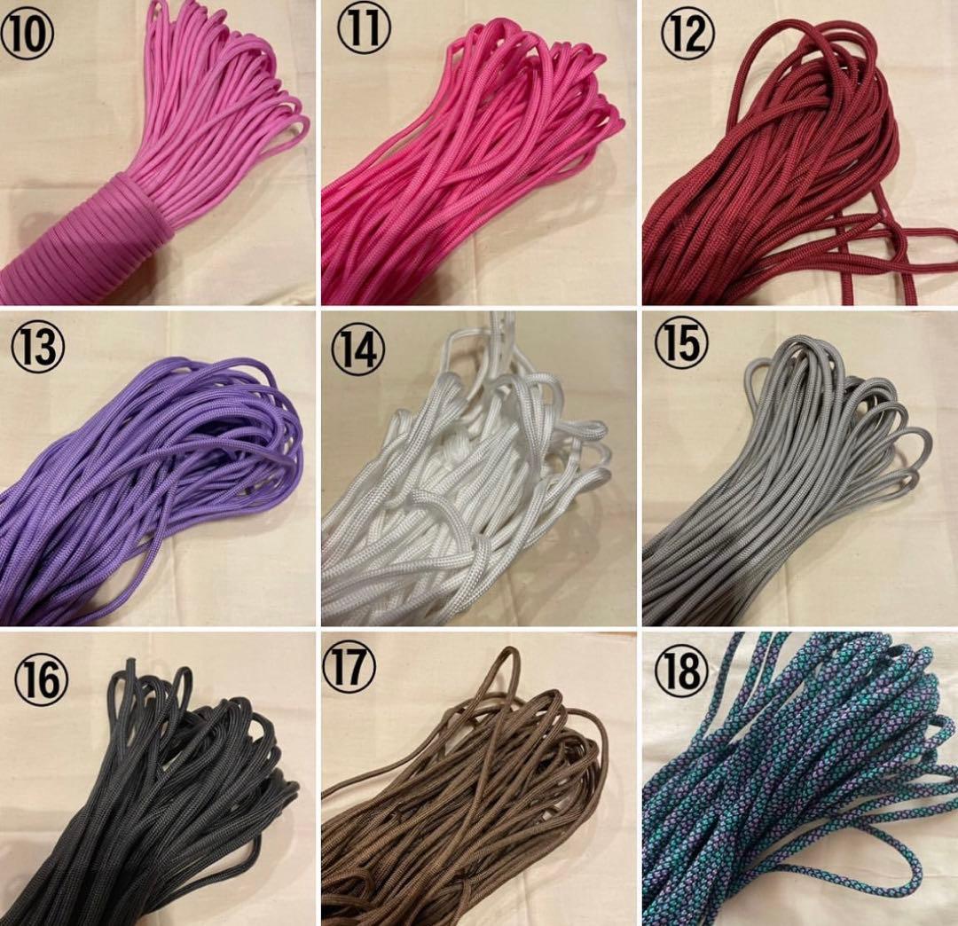 ハンドメイド　パラコード　スマホストラップ