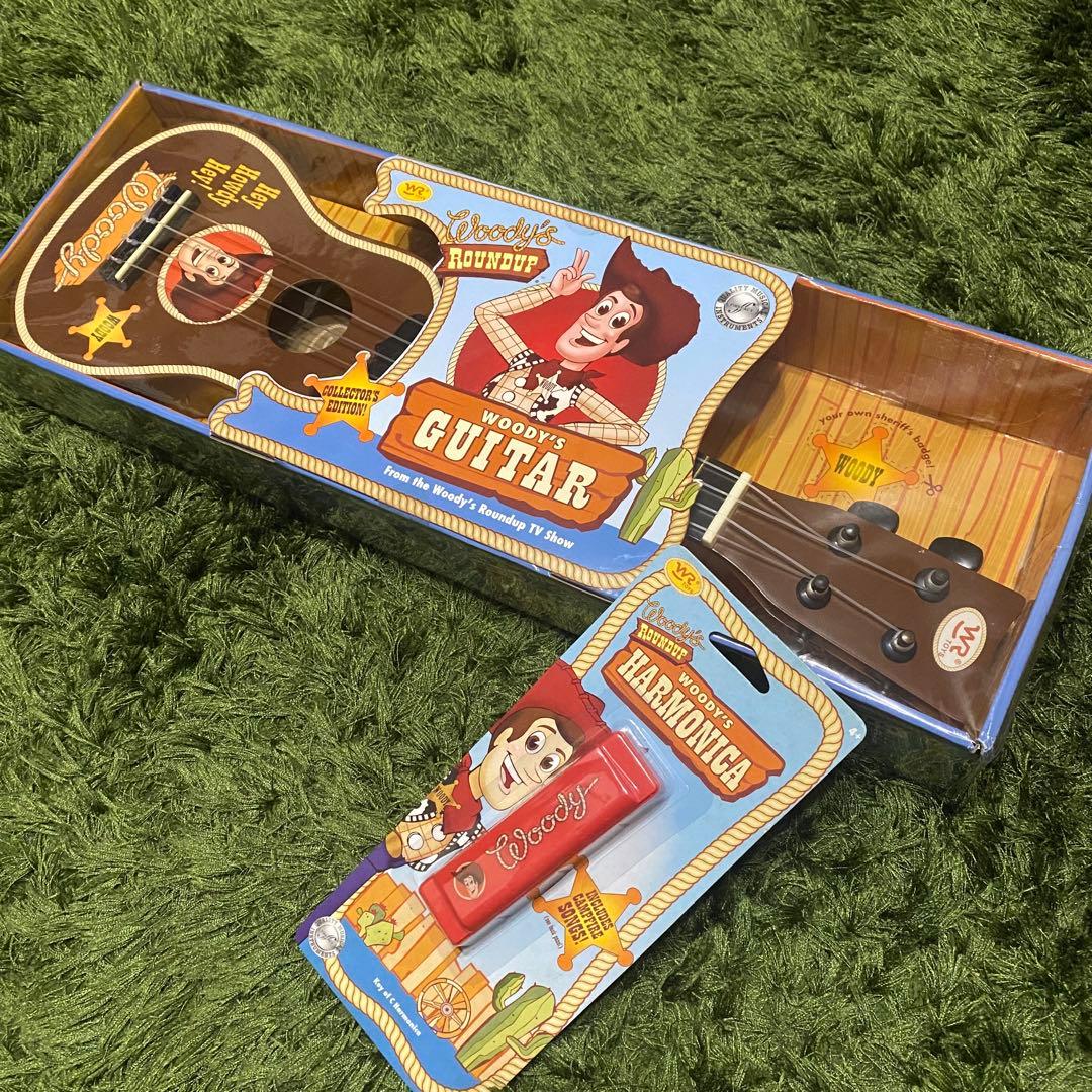 最終値下げ おまけ付き トイストーリー ラウンドアップ ギター ハーモニカ