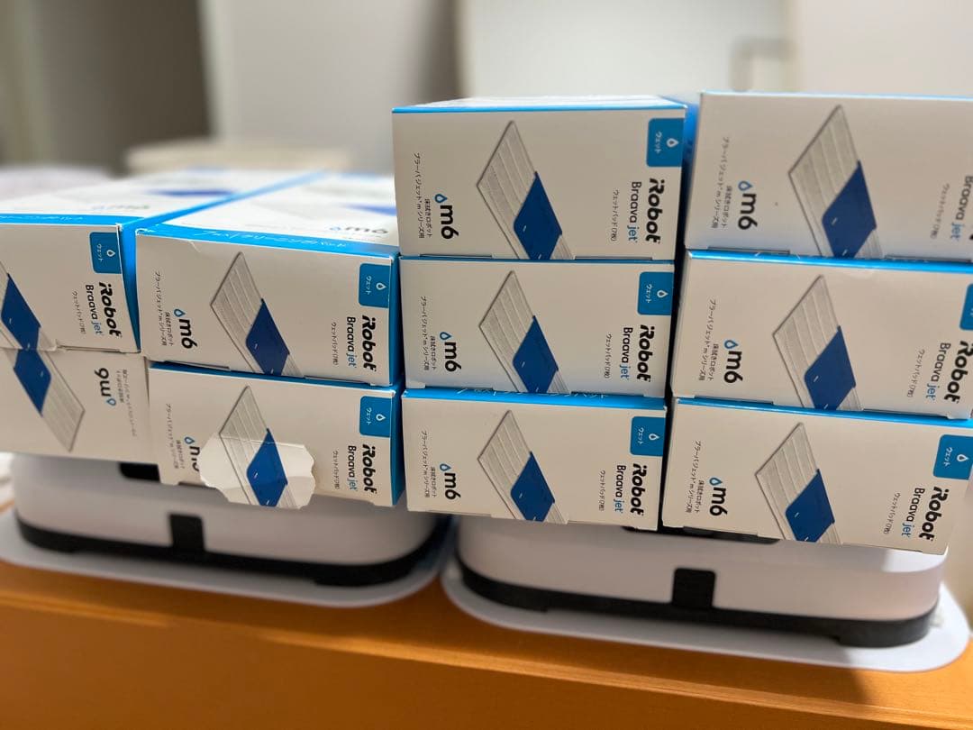 iRobot m6 ×2台 + 交換用シート ×10セット