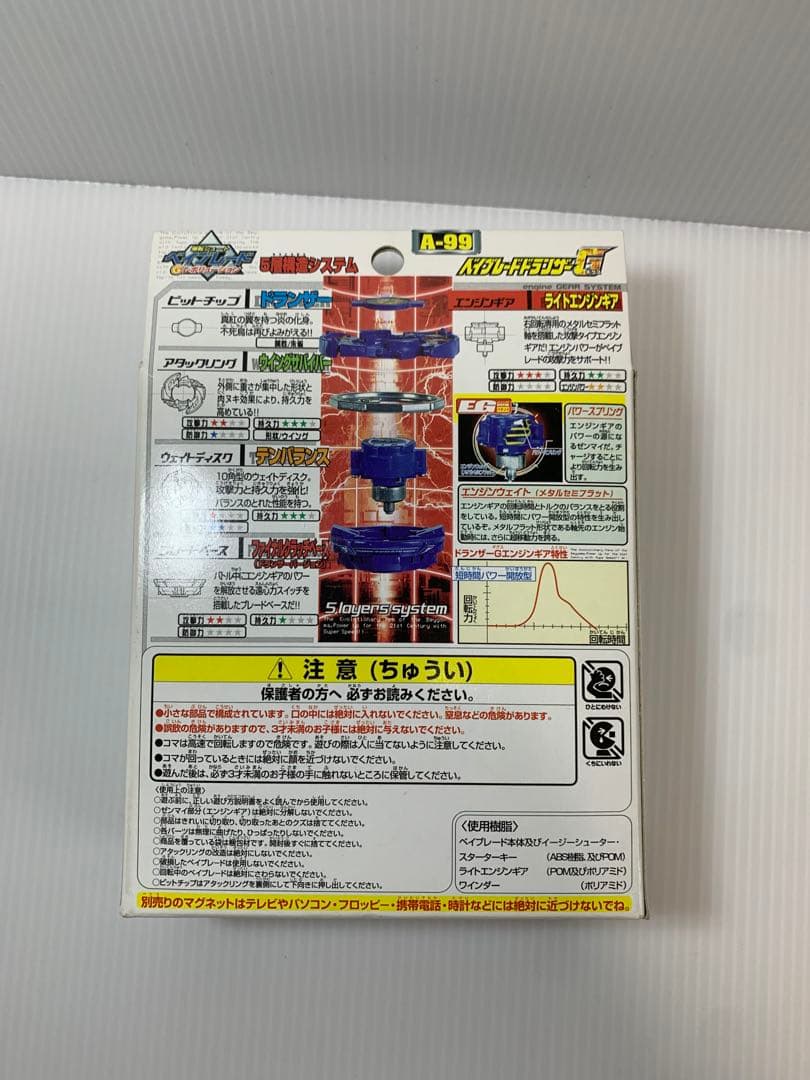 未開封 A-99 ベイブレード ドランザーG 爆転シュートベイブレード
