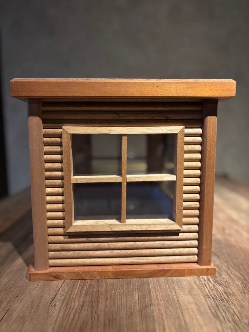 サカイペット産業木製窓付き小動物ケージ(旧タイプ)