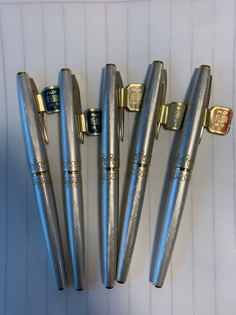 PILOT（パイロット） Lady 万年筆 18K F 5本まとめ売り