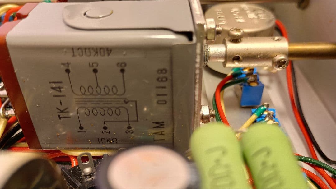 日本製　6L6GCシングル真空管アンプ　Elfeel E-01A エルフィール