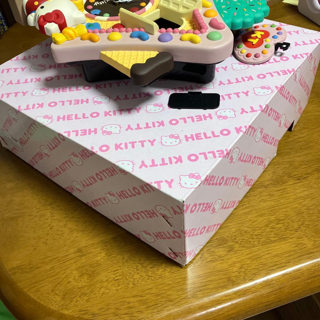 ハローキティ 希少　レア リズム時計 振り子時計 壁掛時計　やや訳あり