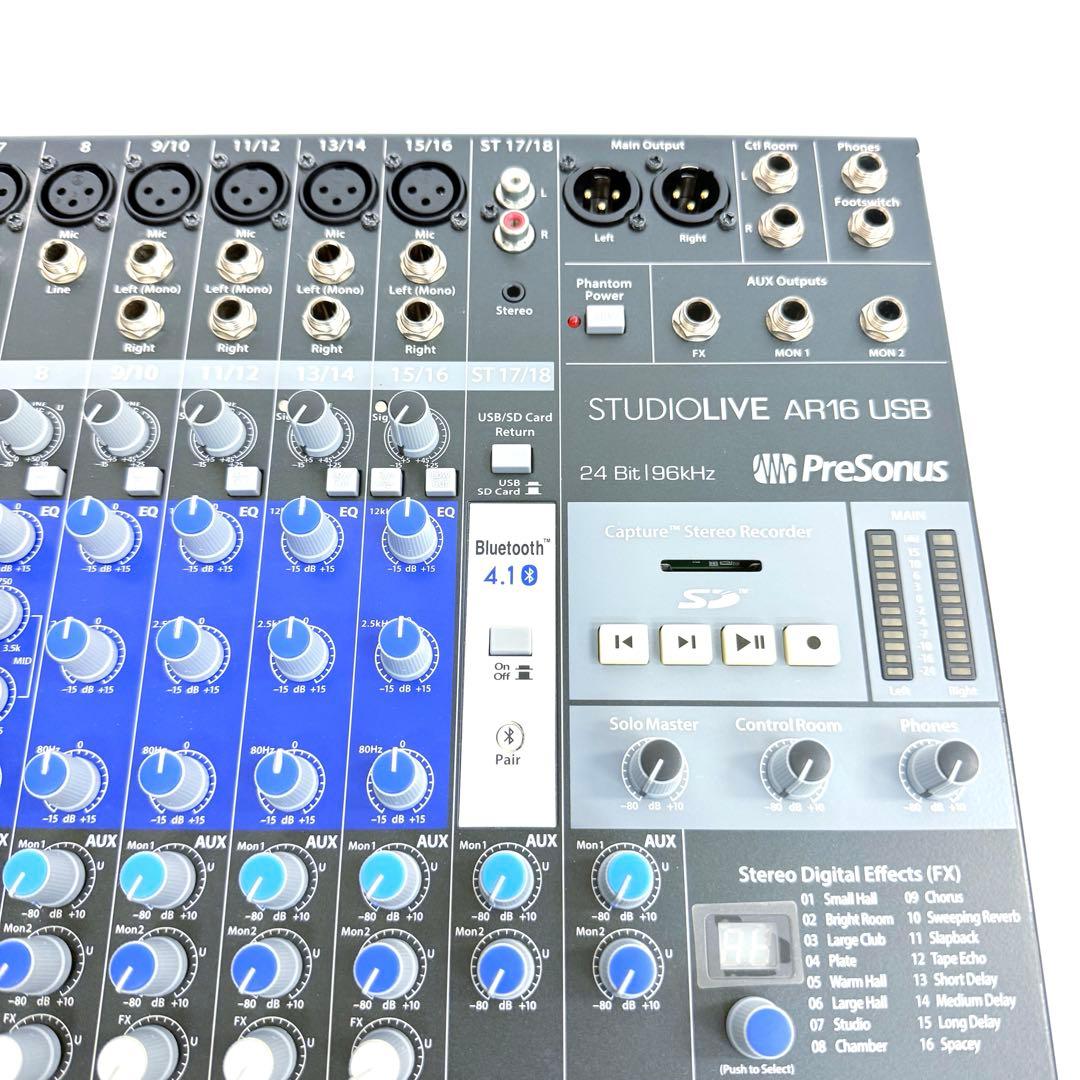 PreSonus STUDIOLIVE AR16 USB ミキサー