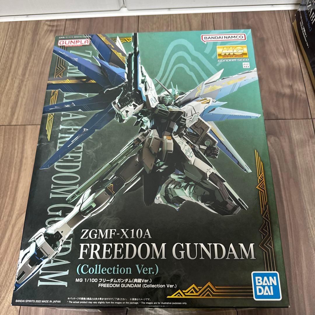 MGサザビー、フリーダムガンダム（典藏Ver.)2点セット