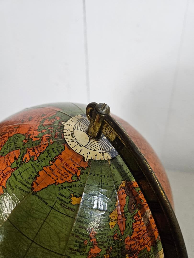 USヴィンテージ REPLOGLE GLOBES 地球儀 卓上ライト アメリカ製