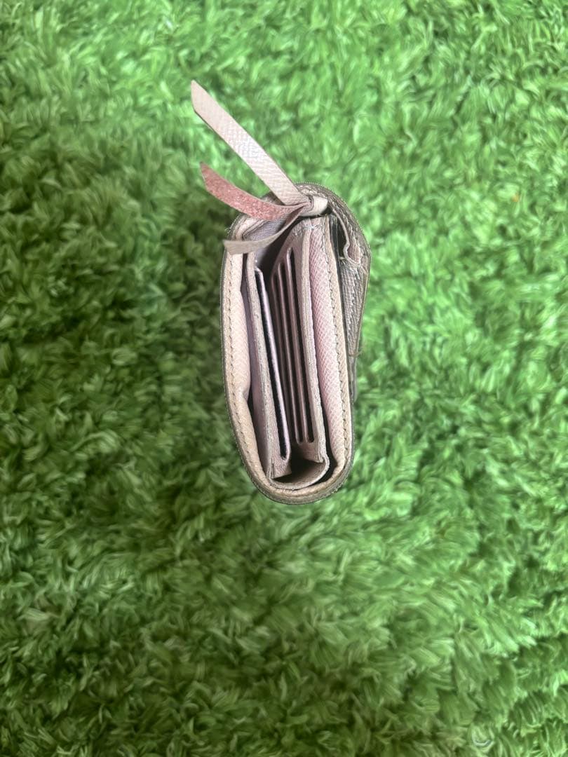 ルイ・ヴィトン♡ ダミエ エベヌ ローズ ポルトフォイユ ヴィクトリーヌ