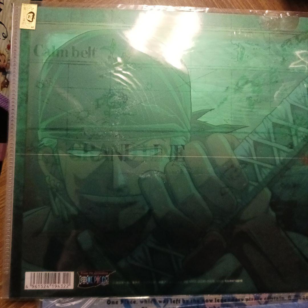 ワンピース　クリアファイル B5サイズアニメ版 ゾロ サンジ