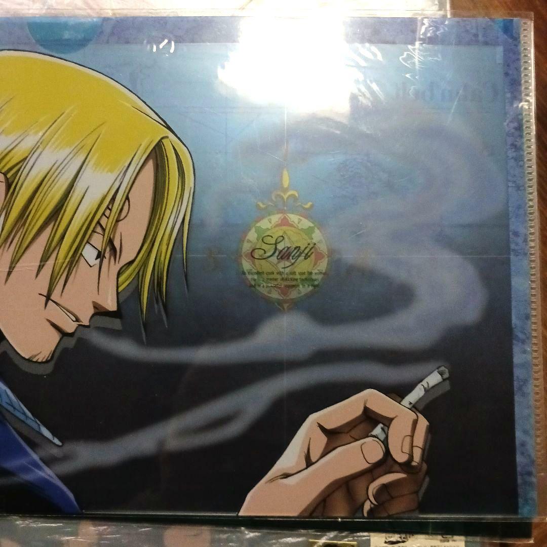 ワンピース　クリアファイル B5サイズアニメ版 ゾロ サンジ