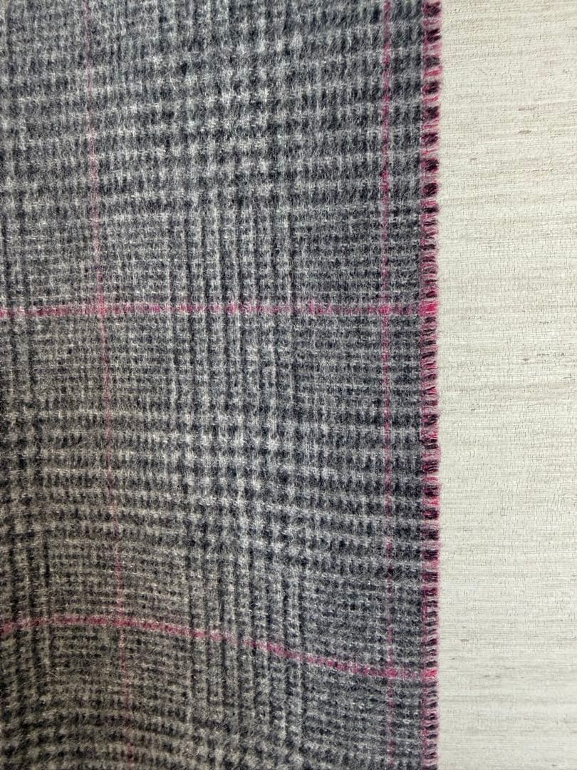 Johnstons マフラー ストール リバーシブル カシミヤ100%